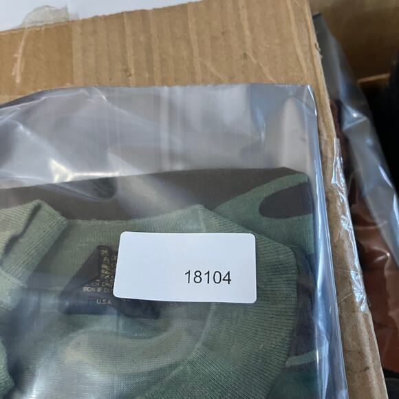 Commando T-Shirt Mens Size XL Green Camo Military Design Short Sleeve - Picture 7 of 7